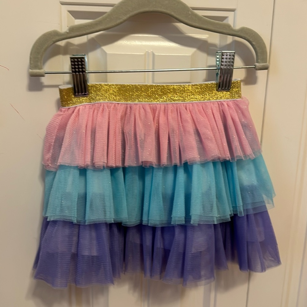 Pink, blue, purple tutu